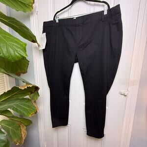 Daily Ritual Black Skinny Petite Jeans Short Plus Size 24W NWT